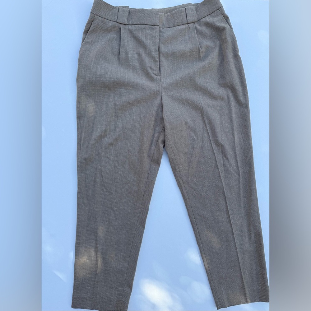 H&M Beige-Taupe Tailored Dress Pants
